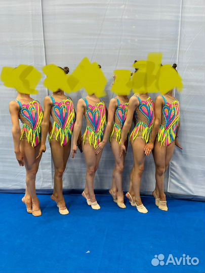 Групповые купальники для художественной гимнастики