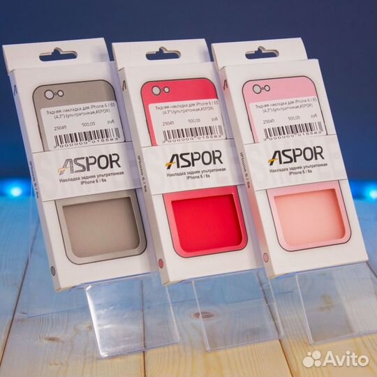 Задняя накладка aspor для iPhone 6 / 6S (4.7