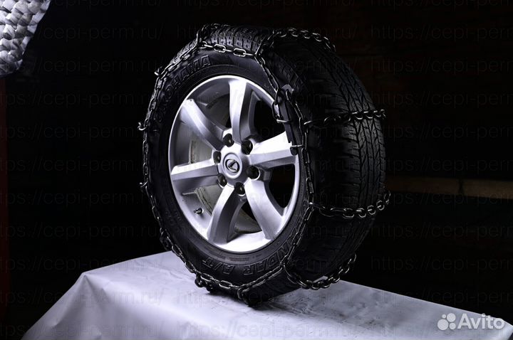 Цепи противоскольжения погрузчик 6.5-10