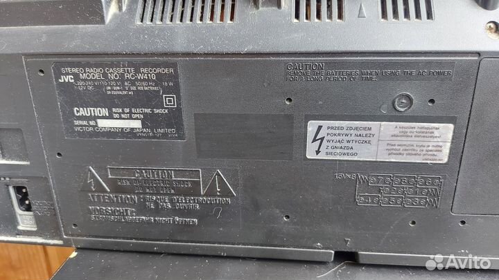 Магнитафон JVC RC-W410 Japan