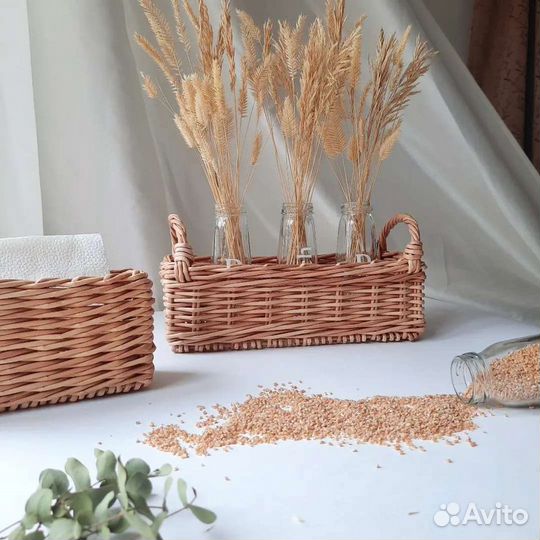 Плетёная корзина. Универсальная