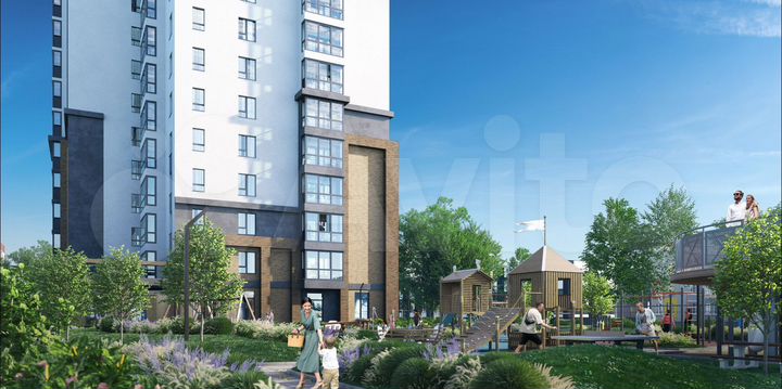 2-к. квартира, 64 м², 17/24 эт.