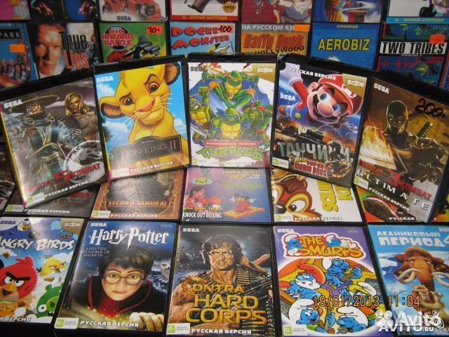 Картриджи Dendy/Sega/Продажа/Обмен