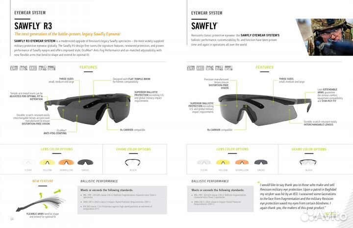 Revision Sawfly Military Eyewear System Glasses