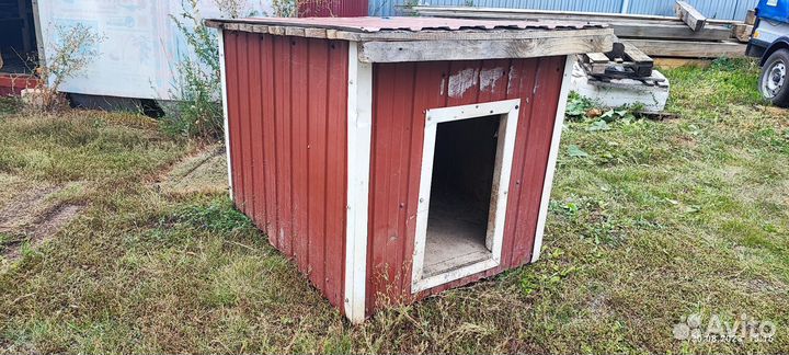 Будка для собаки утепленная