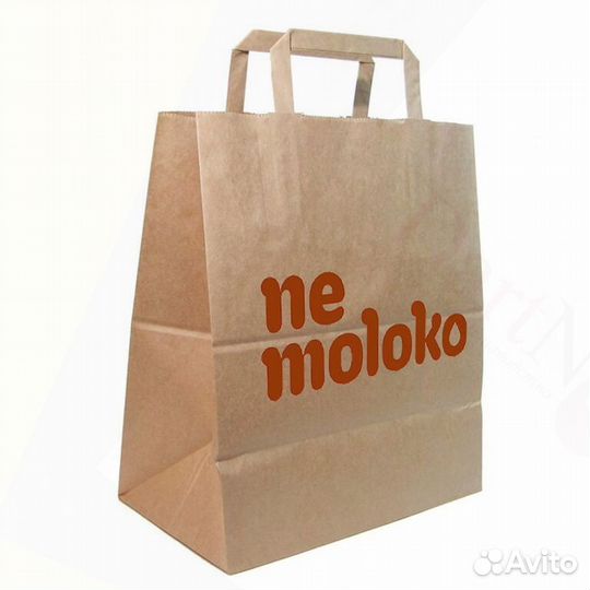 Крафт пакеты с логотипом