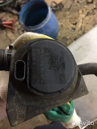 Дополнительная помпа octavia a7 1.2 tsi