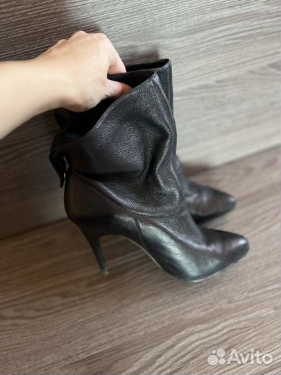 Ботильоны 36 размера кожаные