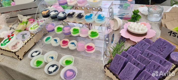Подарочный набор из мыла ручной работы