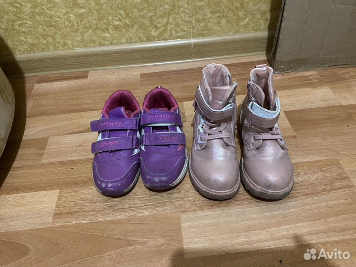 Обувь и вещи для девочки 4-5 лет