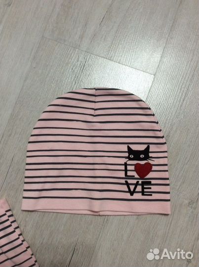 Комплект шапка и снуд на девочку