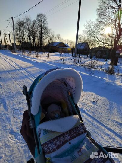 Санки-коляска