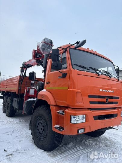 КамАЗ 43118-50 с КМУ, 2023