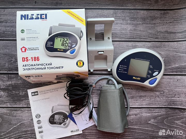 Тонометр nissei с адаптером