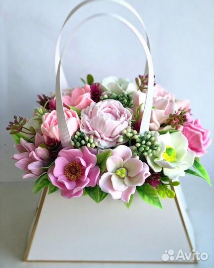 Букеты из мыла ручной работы