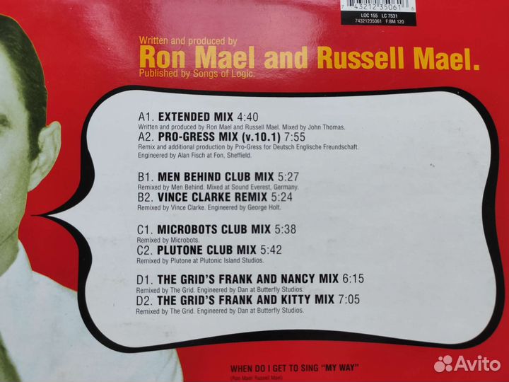 Sparks - When do I get to sing my way. 1994 2LP