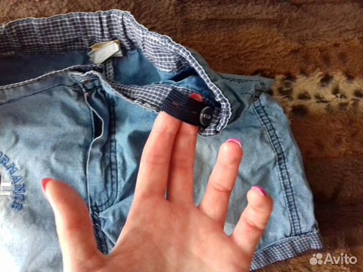Шорты джинсовые (98-104 см)