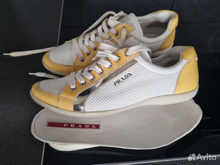 Кроссовки prada