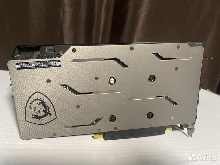 Видеокарта msi gtx 1660 super gaming