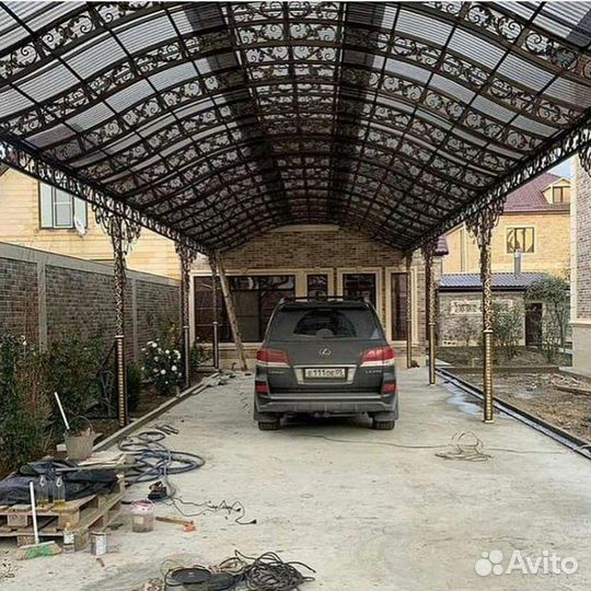 Кованые навесы