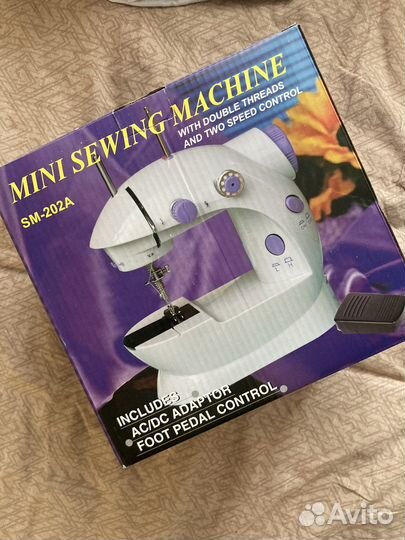 Швейная машина mini sewing machine SM-202A
