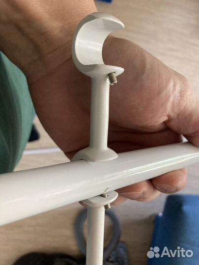 Карнизы для штор двухрядный металлический