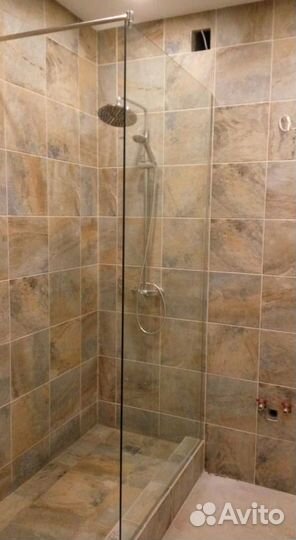 Стеклянные душевые ограждения