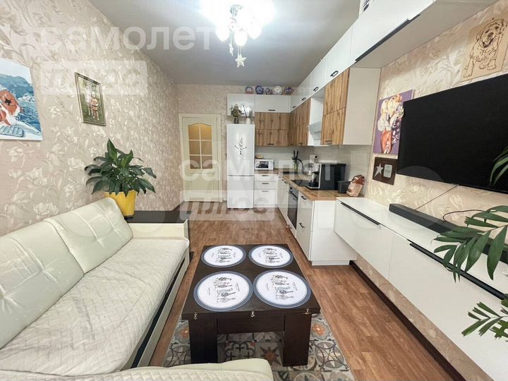 2-к. квартира, 58,6 м², 1/9 эт.