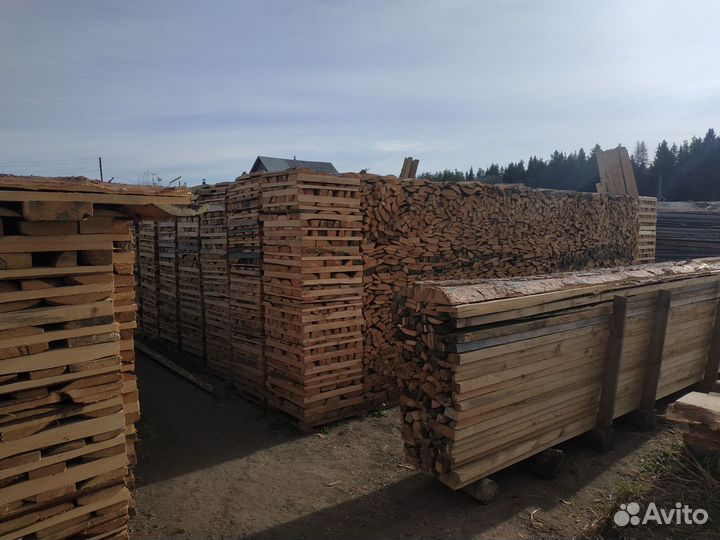 Дрова сухие из поленниц