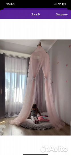 Балдахин в кроватку