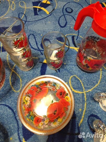 Набор посуды - Маковое поле