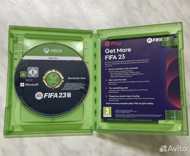 Fifa 23 на xbox one диск