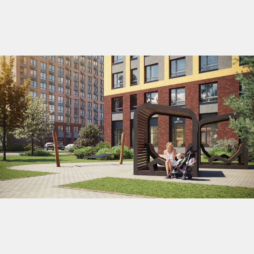 1-к. квартира, 39,5 м², 20/24 эт.