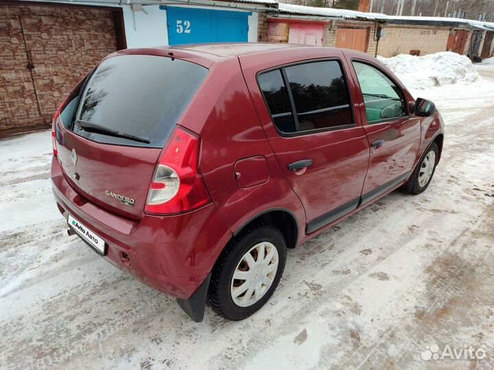 Renault Sandero 1.4 МТ, 2010, 136 000 км