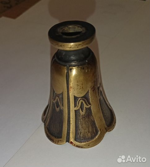 Большой настенный светильник бра Италия латунь