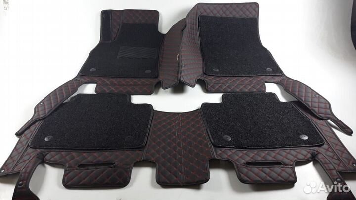 3D Коврики Toyota Land Cruiser 100 Салон Багажник