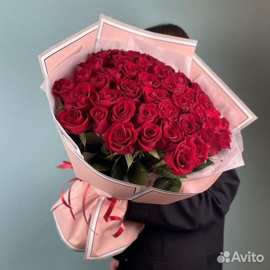 Букет из 51 розы