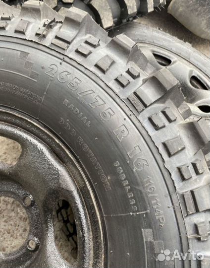 Колеса УАЗ Нива 265/75R16 грязевые