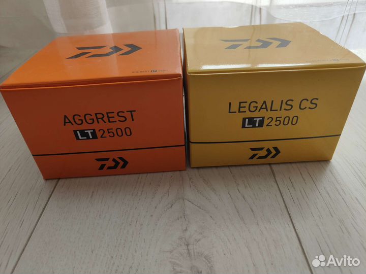 Daiwa Legalis LT 2500 и Daiwa Aggrest LT 2500