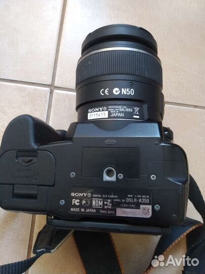 Зеркальный фотоаппарат sony dslr-A350