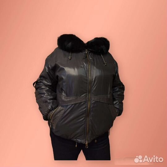 Куртка зимняя женская 56 размер