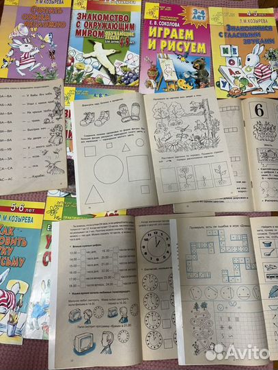 12 книг серии «Детский сад день за днём» 4-6 лет