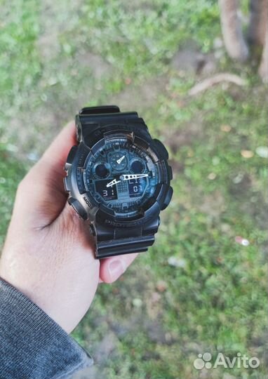 Часы casio g shock ga 100