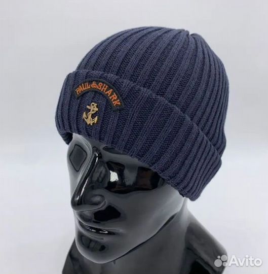 Вязаная шапка мужская Paul&Shark
