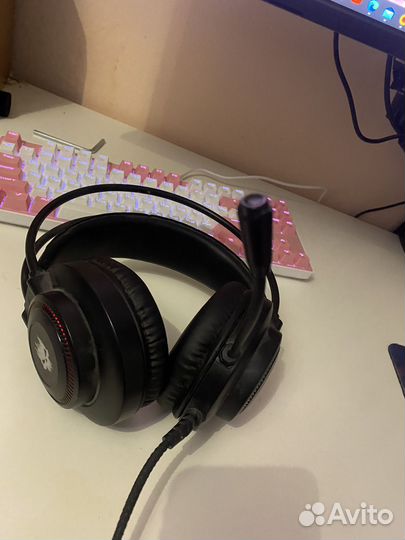 Наушники игровые с подсветкой