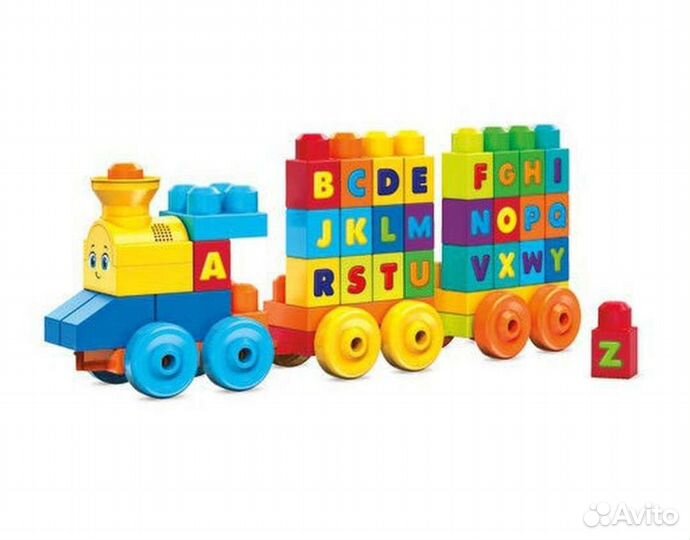 Паровоз Mega Blocks