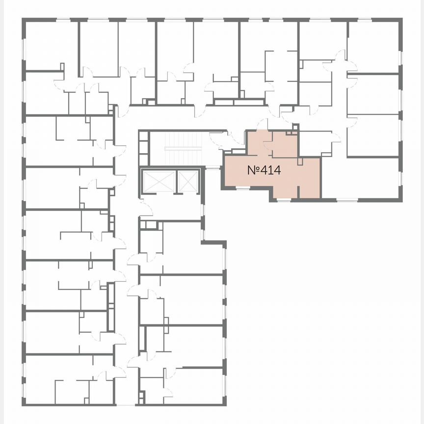 Апартаменты-студия, 29,7 м², 12/17 эт.