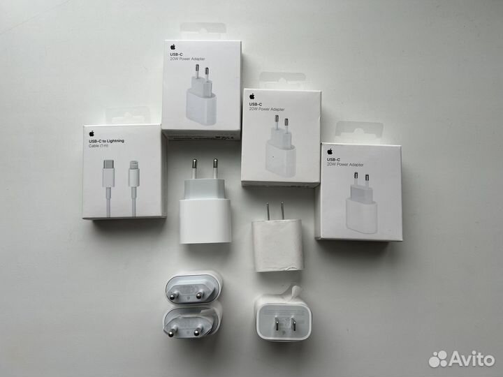 Блок быстрой зарядки apple