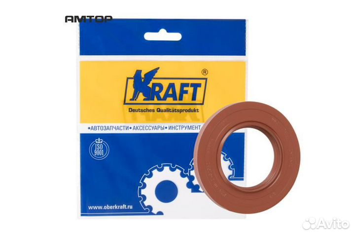 Kraft KT 885218 Сальник рзм газ-3110, ГАЗель (42*7