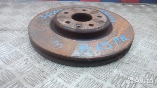 Диск тормозной передний opel astra K (3GM65K601)